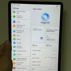 HONOR Pad X9a 5G Nueva Tablet PC con Pantalla Grande, Snapdragon 685, Android 15, MagicOS, Batería de 8300 mAh, Octa Core - Product Image 3