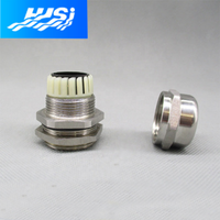 Presse-étoupes en acier inoxydable 304 étanches IP68 de tailles métriques M8-M32 pour applications basse/haut tension, câbles ronds non blindés