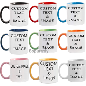 Taza <span class=keywords><strong>con</strong></span> logotipo personalizado <span class=keywords><strong>con</strong></span> <span class=keywords><strong>texto</strong></span> personalizado, <span class=keywords><strong>tazas</strong></span> <span class=keywords><strong>con</strong></span> diferentes diseños, <span class=keywords><strong>tazas</strong></span> de capuchino de cerámica, taza de café personalizable <span class=keywords><strong>con</strong></span> asa - Product Image 4