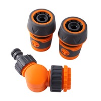 Konektor Cepat Putar 180 Derajat 1/2" 3/4" Sambungan Pipa Air Akses Cepat Sambungan Keran Konektor Cepat