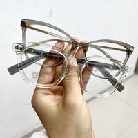 Déstockage Lunettes en acétate Cadres rectangulaires en acétate Lunettes de vue tendance Hommes Femmes Protection des yeux Lunettes optiques