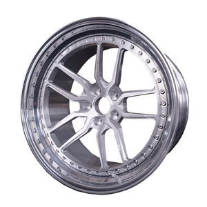 Aluminium velgen 15 <span class=keywords><strong>16</strong></span> 17 18 19 20 21 22 24 26 28 30 inch 3-delige personenauto velgen klassieke 3-delige gesmede velgen - Product Image 1