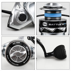 Moulinet de pêche PENN BATTLE BTL IV DX 3000 4000 5000 6000 8000, nouveau, spinning, gros gibier, robuste, eau salée - Product Image 4