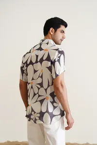 Bloom Hip Hop robe anti-rides grande taille chemise en tissu tricoté Logo personnalisé motif géométrique imprimé numérique disponible XL 5XL - Product Image 3