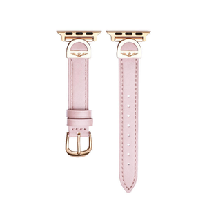 <span class=keywords><strong>Correa</strong></span> de Cuero con Hebilla en D para <span class=keywords><strong>Apple</strong></span> <span class=keywords><strong>Watch</strong></span> 44mm 40mm 41MM 45MM IWatch Series 7 6 SE 5 4 3 Pulsera - Product Image 6