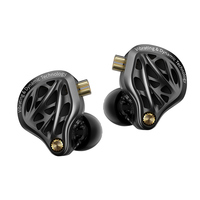 Écouteurs intra-auriculaires KZ Vibe X avec transducteur à vibration de 13 mm, double dynamique, basses tactiles 3D, pour le gaming, la musique et le HiFi, avec micro