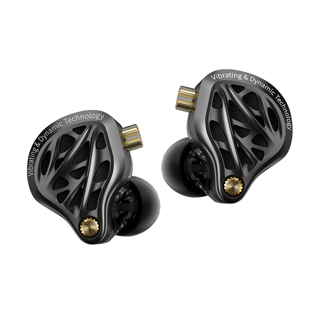 KZ Vibe X 13mm Vibration Driver In-Ear Earphone Dual Dynamic 3D Tactile Bass Gaming Music HiFi IEM With Mic