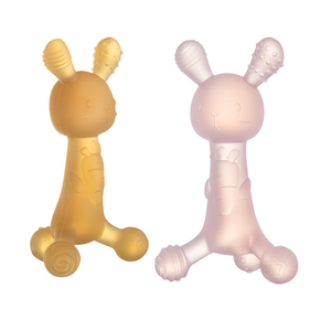 Jouets <span class=keywords><strong>de</strong></span> <span class=keywords><strong>dentition</strong></span> pour bébés sans BPA, adaptés au congélateur, pour nouveau-nés et nourrissons, jouets <span class=keywords><strong>de</strong></span> <span class=keywords><strong>dentition</strong></span> en silicone souples pour bébés et tout-petits, unisexe, vente en gros - Product Image 1