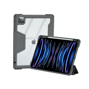 IPad Pro 11 2018/2020/2021/2022 용 아이 패드 에어 4/5 케이스 10.9 인치 태블릿 커버에 대한 ipadcase 마그네틱 프론트 케이스