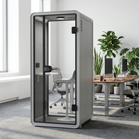 LESEN Conteneur Extensible Respirant pour Salon, Bureau à Domicile et Centre Commercial – Design Moderne Maison Cabine