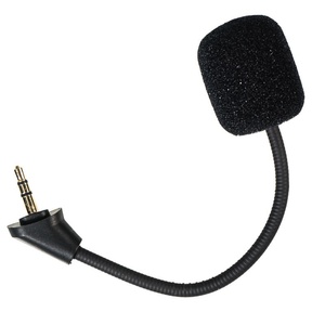 Micrófono compatible con <span class=keywords><strong>HyperX</strong></span> Cloud III/Cloud 3 Auriculares para juegos Micrófono con cancelación de ruido desmontable de 3,5mm - Product Image 4