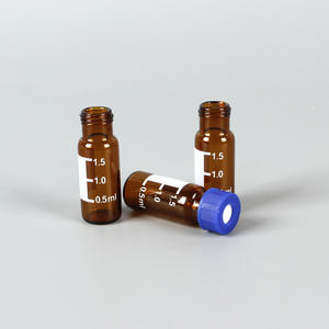HPLC <span class=keywords><strong>GC</strong></span> şişeler 2ml 1.5ml cam vida konu ile Autosampler flakon yoluyla PTFE silikon <span class=keywords><strong>Septa</strong></span> - Product Image 6