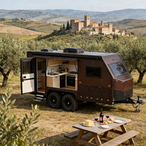 <span class=keywords><strong>Caravane</strong></span> tout-terrain de haute qualité, très vendue, <span class=keywords><strong>caravane</strong></span>, camping-car, <span class=keywords><strong>double</strong></span> essieu, certifiée CE/DOT pour les trajets longue distance, camping - Product Image 3