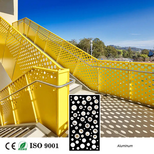 Paneles Decorativos Personalizados Cortados con Láser, Pantalla de Privacidad Metálica de Aluminio para Exteriores, Fachada Exterior - Product Image 6