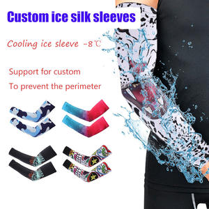 Manchon de glace de pêche en gros logo tatouage <span class=keywords><strong>manchette</strong></span> cyclisme impression crème solaire manchon de glace hommes et femmes - Product Image 3