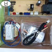 Papan Kontrol AC Universal QD-U12A, Papan Sirkuit PCB AC Split Kecepatan Tetap untuk Sistem Kontrol AC