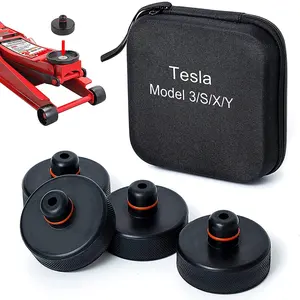 Adaptador de almohadilla de gato de coche para Tesla Modelo 3 Y S X almohadilla de gato de goma de coche