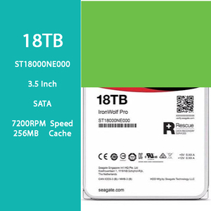 ST18000NE000 18TB NAS Harde Schijf 7200RPM CMR Technologie 256MB Cache Enterprise-Grade Opslagoplossing voor Multi-Bay NAS Systemen - Product Image 2