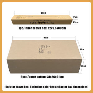 Barrière de sécurité rétractable PRODIGY SG021 <span class=keywords><strong>extensible</strong></span> de 1 à 3 mètres pour enfants, bébés, escaliers, parcs pour bébés - Product Image 5