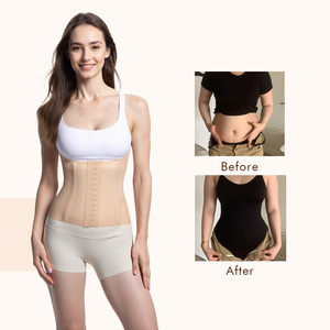Ceinture de sport et de fitness pour femmes grandes tailles, super résistante, fine, écologique, effet amincissant, avec fermeture à agrafes - Product Image 3