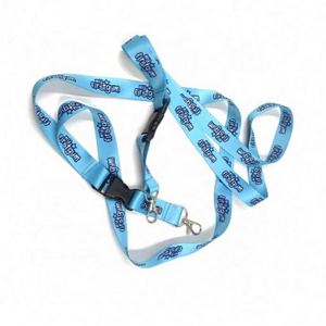 Customized Logo Promotional Rpet Neck <b>Polyester</b> <b>Lanyards</b> With Digital and Silk Screen Printing - Product Image 2