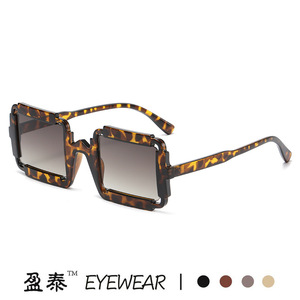 Eyewear <b>Square</b> <b>Sunglasses</b> UV400 PC Frame Unisex Fashionable Street Style - Product Image 5