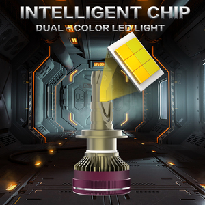 Đèn pha <span class=keywords><strong>LED</strong></span> đa năng AKE K13 3000K 6000K Canbus H1H119005, đèn sương mù ô tô đổi màu, đèn pha xe tải hai màu <span class=keywords><strong>LED</strong></span> H8 - Product Image 5