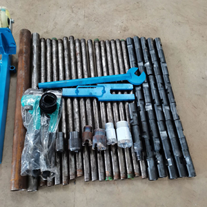 Equipo Portátil de Perforación para Pruebas de Suelo, 50m SPT, Máquina de Exploración Geotécnica, Operación Hidráulica Azul - Product Image 6