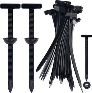 Fscat Nylon tự khóa cáp <span class=keywords><strong>Tie</strong></span> khóa (100pcs) đa mục đích cho sửa chữa ô tô & sử dụng hàng ngày quan hệ Zip - Product Image 1