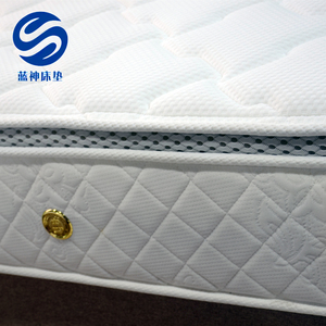 Materasso Euro Top Ignifugo UK, Materasso in Tessuto con Memory Foam <span class=keywords><strong>per</strong></span> Hotel, Materasso Arrotolabile con Molle Bonnell in Scatola, Misure Queen e King - Product Image 6