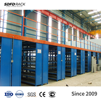 Système de rayonnage industriel SDFD pour entrepôt en mezzanine, rayonnages de bureau en mezzanine, étagères de mezzanine