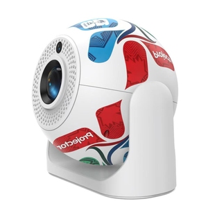 Projecteur de style football JY360 4K Smart Android 13 200 Lumens USB sans fil avec correction automatique de la distorsion trapézoïdale pour la maison, l'extérieur et les fêtes - Product Image 6