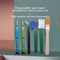 Commutateur tournevis pied de biche brosse pince à épiler kit d'outils d'ouverture pour NS joycon oled 3ds pro console de jeu outil de réparation jeu de tournevis