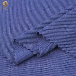 T-shirt de base en tricot côtelé 1x1 respirant et très élastique, 230g, en polyester et fil d'ammoniac, pour filles, poids moyen, doux - Product Image 5