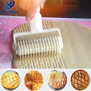 Herramientas para hornear y repostería, rueda rodante de plástico, repujado de masa, cortador de Pastel de galletas de suministros - Product Image 6