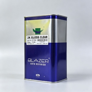 Chemical Resistant Blazer 2K <b>Clear</b> Coat High <b>Gloss</b> Automotive Paint 2:1 Mix Ratio Fast Dry Lacquer 2:1 Mix Ratio - Product Image 3