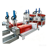 Machine d'extrusion de recyclage plastique à économie d'énergie pour le traitement des matériaux EPS, PA, PPR, production de 80 à 800 kg/h