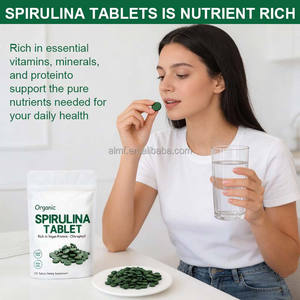 720 เม็ด  โปรตีนวีแกนจากคลอโรฟิลล์  120 หน่วยบริโภค  3000 มก. ต่อหน่วยบริโภค  สาหร่ายสไปรูลิน่าออร์แกนิกที่อุดมด้วยสารอาหาร - Product Image 2