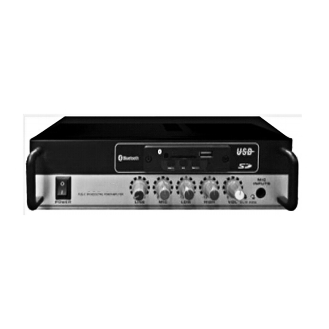 Bluetooth Amplifier Broadcasting Constant Voltage and Resistance Speaker with Radio and USB Flash Drive Bluetooth Mini Amplifier