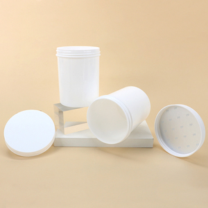 Wholesale 8oz 250ml Round Travel Cosmetic Lotion Packaging <b>Jar</b> PP Facial Body Cream Packing <b>Jars</b> <b>Plastic</b> Barrer - Product Image 1