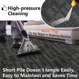 Thảm trải sàn hình vuông dễ lắp đặt tự làm, kích thước 50x50cm, chống trơn trượt, thích hợp cho phòng ngủ, văn phòng, phòng khách, nhà bếp - Product Image 4