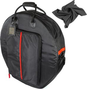 Free sample Cymbal Bag, Double Layer Cymbal Gig Bag with 6mm Padded Dividers, Carry Handles and Backpack <b>Straps</b> - Product Image 1
