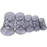 Nouveau filet de pêche robuste pour poissons et crevettes, cage de pêche à ressort 80*110cm en plastique HDPE/PE/PP, piège d'aquaculture pour homard en acier