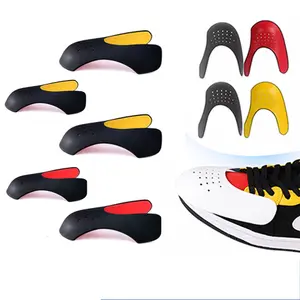 Scarpe a doppio strato protezioni per le pieghe della scatola delle dita dei piedi tenditore per prevenire la piega delle scarpe barella per scarpe antirughe