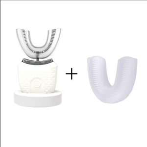Tête de brosse à dents électrique pour enfants en forme de U à 360 degrés, poils souples, brosse sonique de remplacement pour les soins bucco-dentaires des bébés - Product Image 1