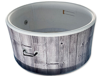 Bain à remous gonflable Spa Drop Stitch Spa rond extérieur gonflable portable Bains à remous Spa