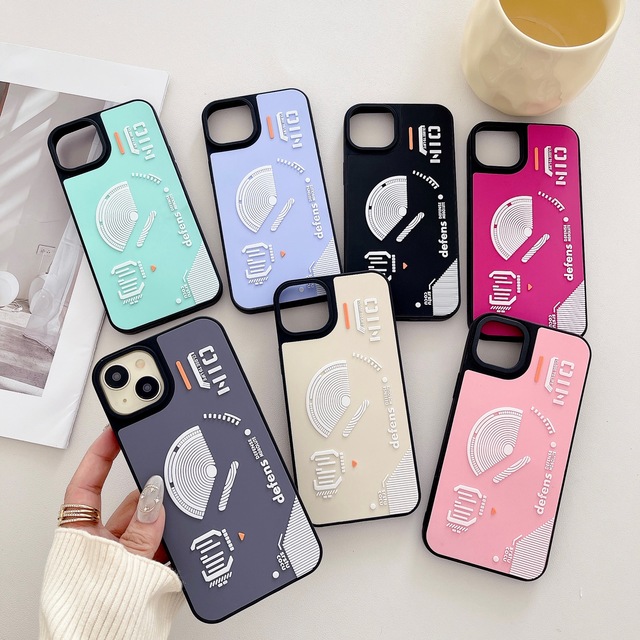 Custom 3D Silicone Shockproof Street Fashion Phone Case with Flip Movie /Anime/Comics Cover for 12 13 14 15 16 17 Pro Max