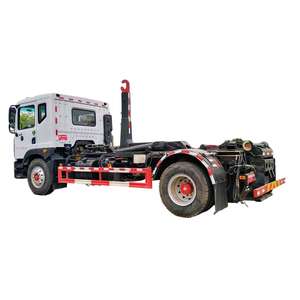 Camión de <span class=keywords><strong>Basura</strong></span> con Brazo Articulado Móvil, Camión de Recolección y Transporte de <span class=keywords><strong>Basura</strong></span> Dongfeng de 15 Metros Cúbicos, Camión de Elevación con Brazo Articulado - Product Image 1