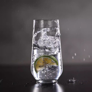 Vaso de Cristal sin Plomo <span class=keywords><strong>Krosno</strong></span>, Estilo Minimalista, para Limonada, Cócteles, Bebidas Largas, Highball, Mojito - Product Image 3