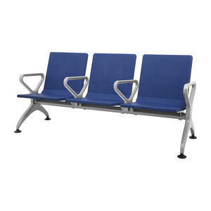 Sillas de espera Ausnutria JH9073L, fila de sillas con pasamanos para hospitales y escuelas - Product Image 1